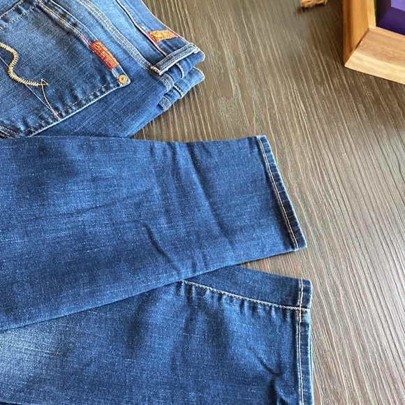 7 for all mankind the cropped skinny jeans in size 29. EUC. - Picture 7 of 10